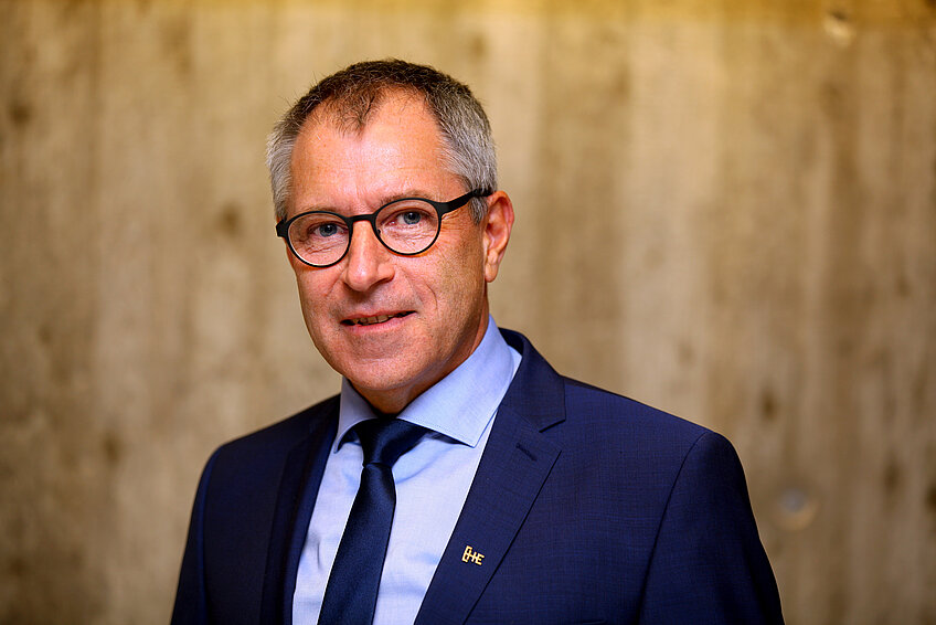Der neue Rektor der Hochschule Esslingen Professor Christof Wolfmaier. Foto: Untermann