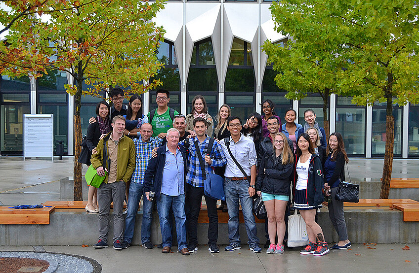 Teilnehmer der letzten International Summer University an der Hochschule Darmstadt