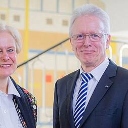 Prof. Katrin Salchert tritt die Nachfolge von Prof. Roland Stenzel an, dessen zweite Amtszeit im März 2020 endete.  Foto: HTW Dresden
