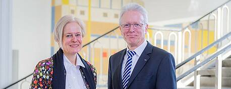Prof. Katrin Salchert tritt die Nachfolge von Prof. Roland Stenzel an, dessen zweite Amtszeit im März 2020 endete.  Foto: HTW Dresden